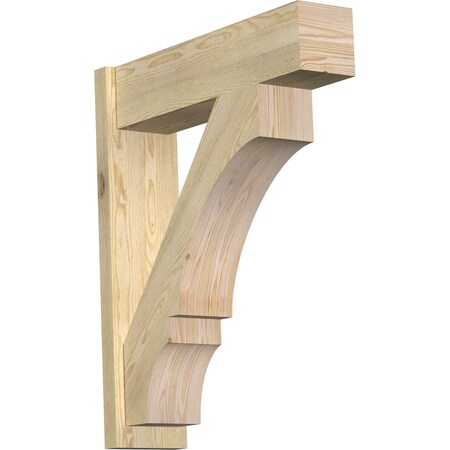 Balboa Block Rough Sawn Outlooker, Douglas Fir, 8W X 30D X 36H